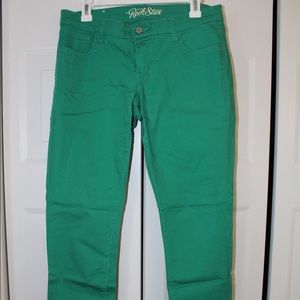 Kelly green Jeans
